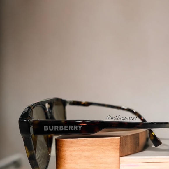 BURBERRY Brown/Tortoise Shell/Print Sunglasses BRAND NEW - Picture 3 of 4
